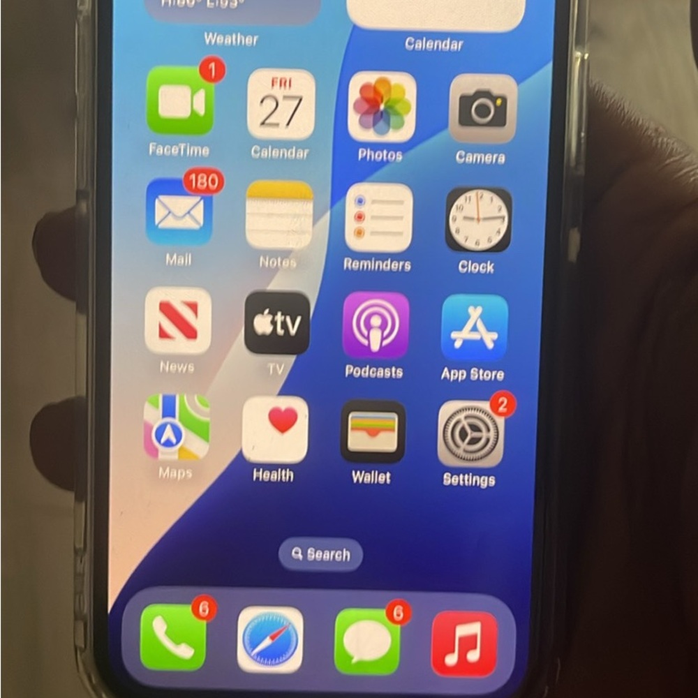 Apple Black iPhone High-Resolution Display
